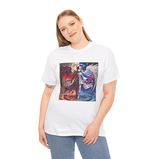 Anime Gemini Unisex Tee – Zodiac Twins Graphic Shirt