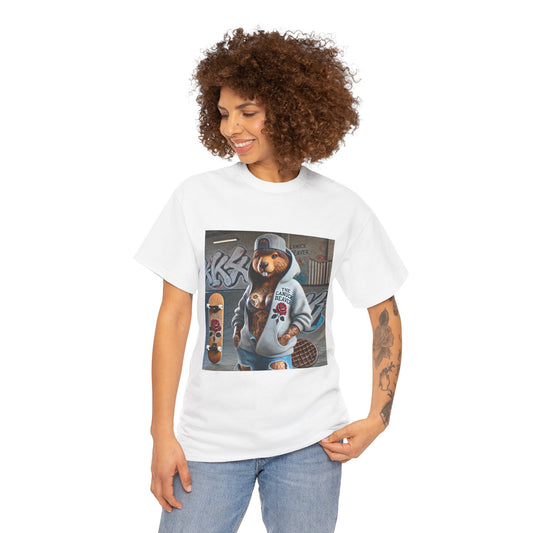 Skater Punk Tee - Female Beaver Design